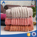 Custom Coloful Knit Pattern Mermaid Tail Blanket